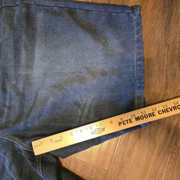 NWT Ecko Unltd Jean Shorts Mens Size 46 759 Relaxed Fit Belted Denim Jorts - Picture 4 of 6